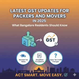 GST on Packers and Movers