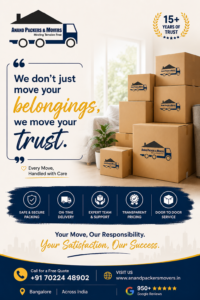 Our Blog 7 Trusted Packers and Movers in Bangalore