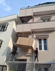 3BHK household goods being relocated from Bangalore to Kochi by Anand Packers and Movers